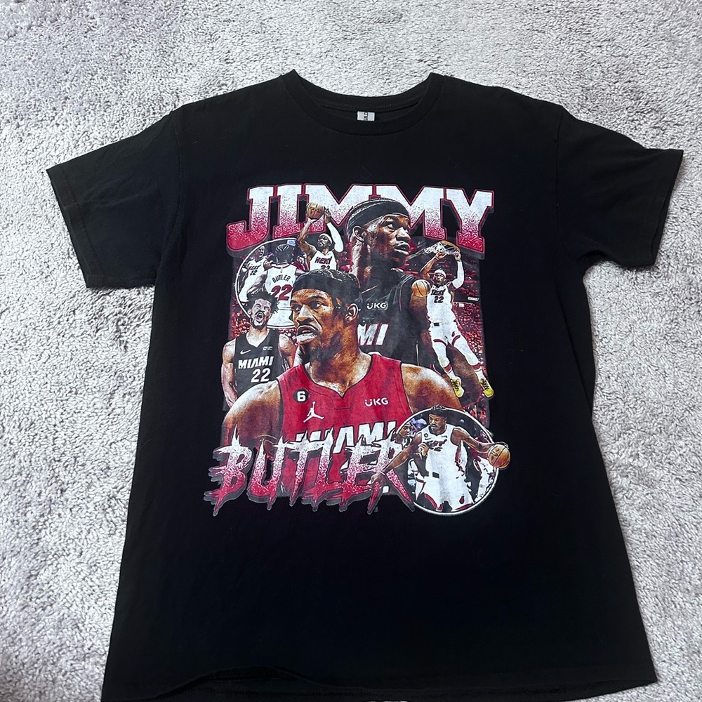 Jimmy Butler 90s Miami Heat T-Shirt Men’s Medium GUC